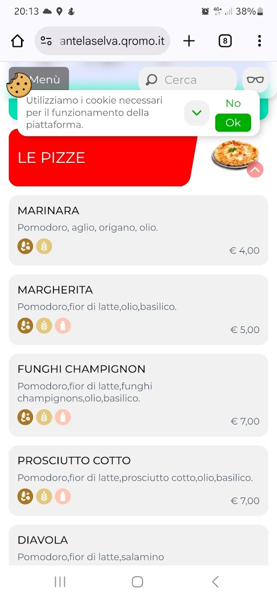 Menu Restaurant La Selva Di Fusco Antonio-5