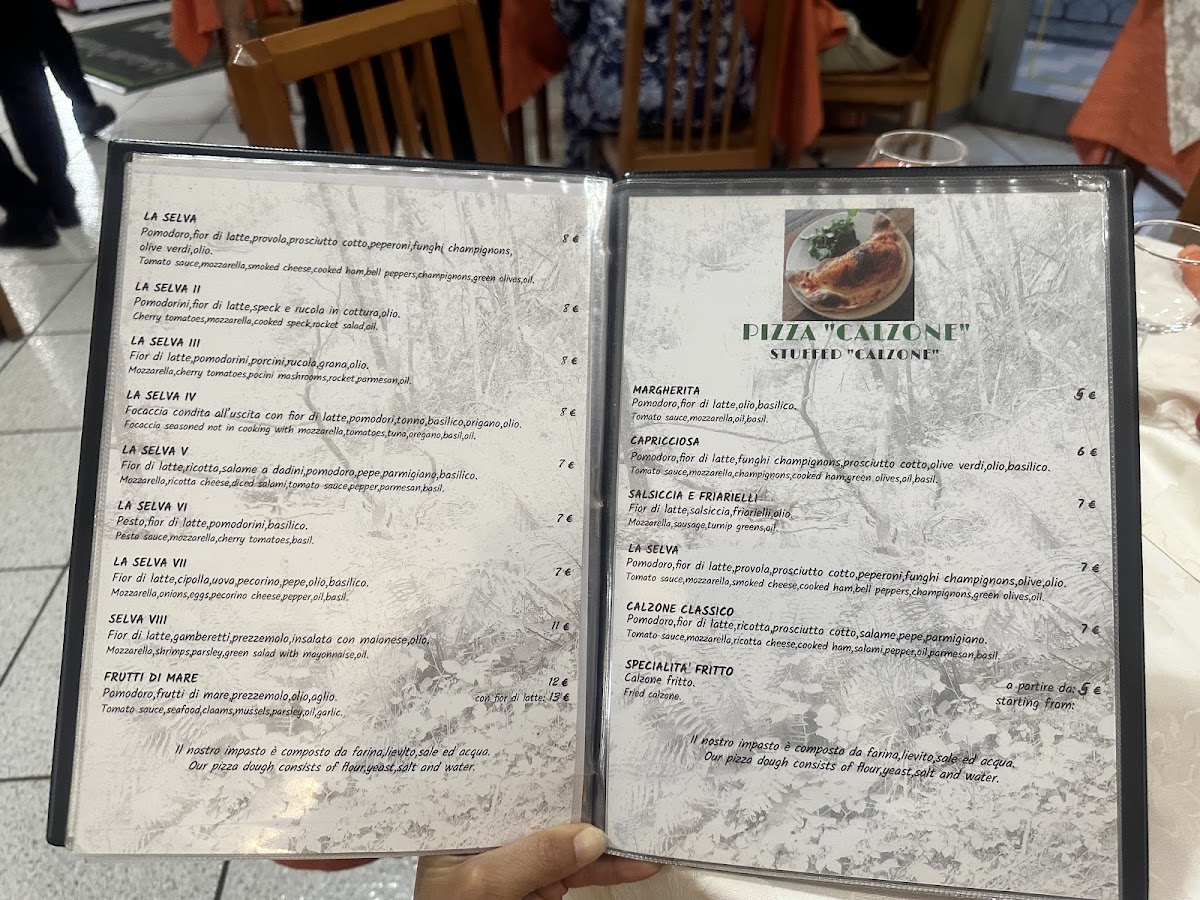 Menu Restaurant La Selva Di Fusco Antonio-6